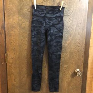 Spanx Camo Metallic Leggings